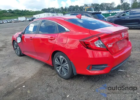 2017 Honda Civic Ex-T z USA, uszkodzony, nr VIN 2HGFC1F34HH643422